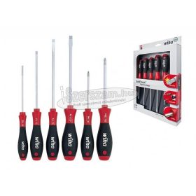   WIHA SoftFinish lapos+Pozidriv csavarhúzó készlet SL+PZ 6 részes 07153 Cr-V-Mo 07153