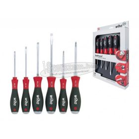   WIHA SoftFinish lapos+Pozidriv üthető csavarhúzó készlet SL+PZ 6 részes 21251 Cr-V-Mo 21251