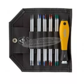   WIHA SYSTEM 4 ESD csavarhúzó készlet SL+PH+T+SW 11 részes 31499 SoftFinish 18-90mm 31499
