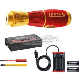   WIHA szigetelt SpeedE II VDE E-csavarhúzó készlet SL+SL/PZ 591 7 részes 1000V 44318