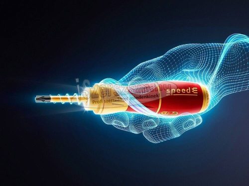 WIHA szigetelt SpeedE II VDE E-csavarhúzó készlet SL+SL/PZ 591 7 részes 1000V 44318