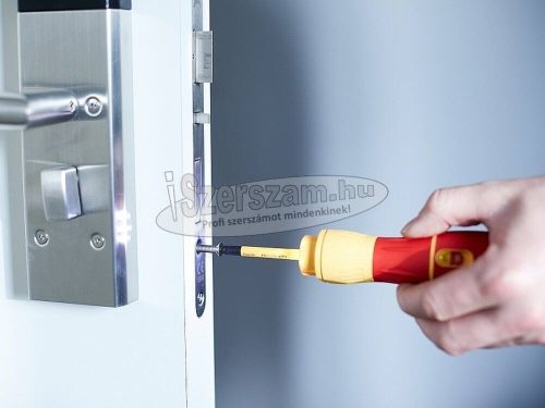 WIHA szigetelt SpeedE II VDE E-csavarhúzó készlet SL+SL/PZ 591 7 részes 1000V 44318