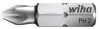 WIHA Standard Phillips bit hegy PH1x25mm C6,3-1/4" 50db 08047