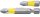 WIHA Y-bit bitkészlet 25mm Pozidriv PZ1 5 részes 1/4" C6,3 41588