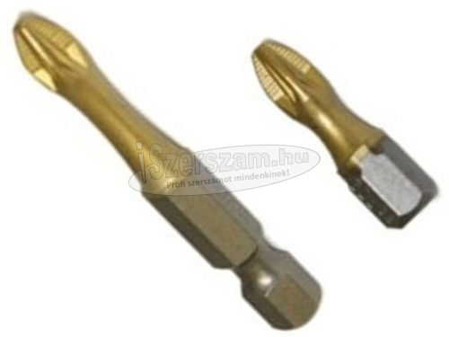 Z-TOOLS Pozidriv TORSION bit hegy PZ1-PZ3x25-50mm 1/4" S2-TiN ACR