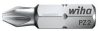 WIHA Standard Pozidriv bit hegy PZ1-PZ3x25mm C6,3-1/4" 50db