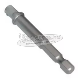   Z-TOOLS bit-dugókulcs adapter 1/4">1/4"x50mm, E6,3-1/4" Cr-V