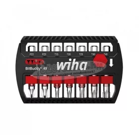   WIHA BitBuddy TY-bit 49mm bitkészlet Pozidriv, TORX 8 részes 1/4" E6,3 42118