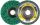 KLINGSPOR Tisztítókorong NCD 200 HD 125x22,23 mm extra durva, kerámiaburkolatú korund, egyenes 358004