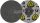 KLINGSPOR Quick change tárcsa QRC 500 51 mm Fine SiC 2 SF soft 358978