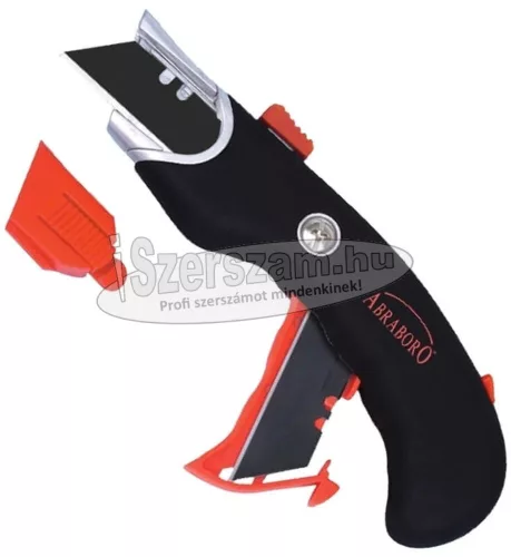 ABRABORO SOFTGRIP SAFE 2K biztonsági kés SK4 pengékkel 170mm