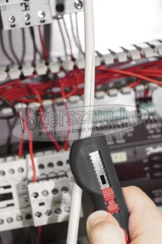 WIHA kábelcsupaszító 4in1 Multi-tool kerek kábelekhez kampós pengével 125mm 44242
