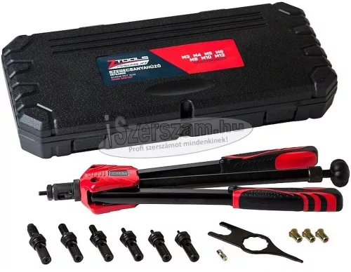 Z-TOOLS szegecsanyahúzó kétkaros DHNR 380-12P