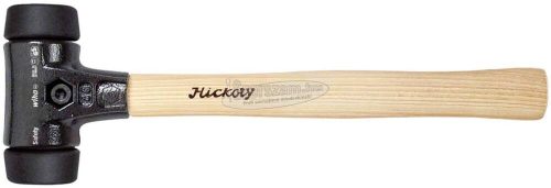 WIHA Cserélhető fejű kalapács közepesen puha/közepesen puha Hickory fanyéllel, kerek kalapácsfejjel d40mm 640g 26431