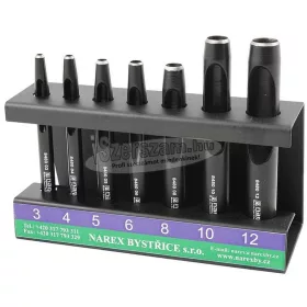   NAREX bőrlyukasztó hengeres készlet 3-12mm 7 részes 854800