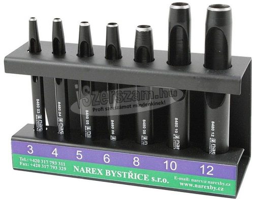 NAREX bőrlyukasztó hengeres készlet 3-12mm 7 részes 854800