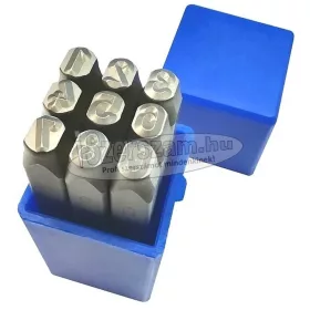 Z-TOOLS Számbeütő készlet 4-12mm 9 részes Cr-V