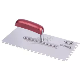 Z-TOOLS Glettelő fogazott INOX E6-E12 130x280mm Profi