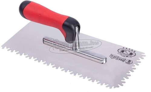 Z-TOOLS Glettelő fogazott V INOX 130x280mm ERGO Profi