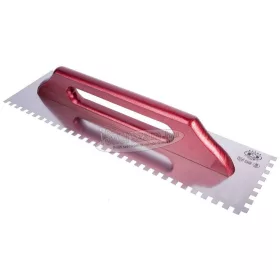  Z-TOOLS Svájci glettelő fogazott INOX E6-E12 130x480mm Profi