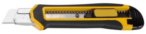 Z-TOOLS Fémsínes kés törhető pengével SK5 25mm RSX82L gumis