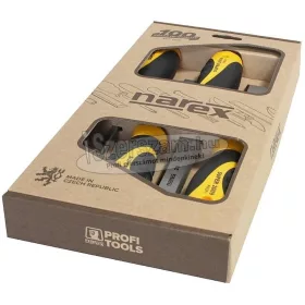   NAREX favéső készlet üthető fémvégű nyéllel 4 részes 6-12-20-26mm 860600