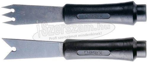 NAREX pántvéső készlet műanyag nyéllel 2 részes (kétélű, háromélű) 851700