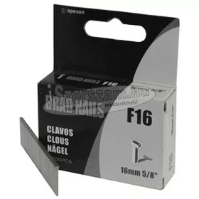 APEXON tűzőgépszeg 16x2,1x1,1mm 2000db F16/2M
