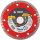 WEILER TOROFLEX RED TURBO gyémánttárcsa 115x1,2x22,23/SH8mm