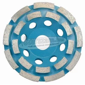   WEILER TOROFLEX gyémánt csiszolótányér dupla soros 125x22,23mm