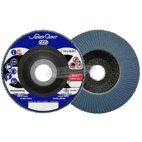   SWATYCOMET PROFESSIONAL INOX lamellás csiszolótányér F27 egyenes 115-180x22,23mm P40Z-P120Z