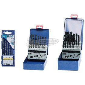   BOHRCRAFT csigafúró készlet HSS-R 6 részes 2-8mm P6 Plastic-Box