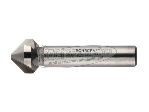 BOHRCRAFT kúpsüllyesztő 90° három vágóélű DIN335 HSS-G 6,3x50/S6mm