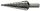 BOHRCRAFT lépcsős lemezfúró HSS 4-39/3mm 13 lépcsős No.6