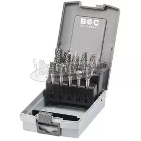   BOHRCRAFT turbómaró készlet HM 10 részes B/C/D/F/G/L RK10 ABS-Box