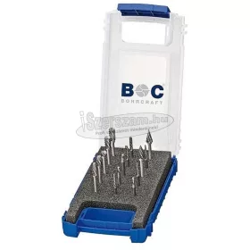   BOHRCRAFT turbómaró készlet HM 15 részes B/C/D/E/F/G/H/M KF15