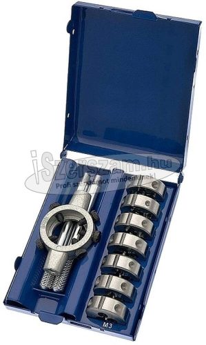 Z-TOOLS Menetmetsző készlet 7+1 részes HSS M3-M12 ZRFC08