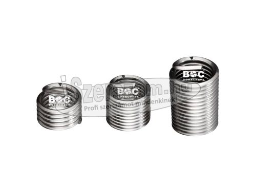 BOHRCRAFT menetjavító betét gyújtógyertya menethez MF14x1,25mm (12,4mm) 1db