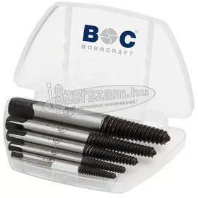   BOHRCRAFT törtcsavar kihajtó készlet CrV 5 részes M5-M18 SE5