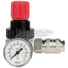   GAV nyomásszabályzó nyomásmérővel, gyorscsatlakozóval 1/4" RP182R