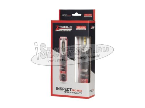 Z-TOOLS Inspect Pro 500 Mini akkus szerelőlámpa Li-Ion SMD IP54