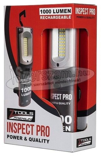 Z-TOOLS Inspect Pro 1000 szerelőlámpa akkus Li-Ion SMD IP54