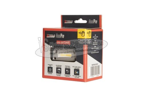 Z-TOOLS Head Pro 250-3CL akkus fejlámpa Li-Ion IP67