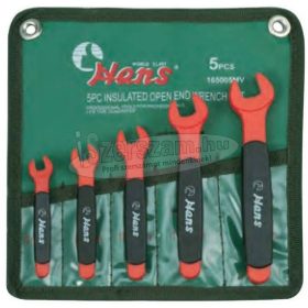  HANS szigetelt villáskulcs készlet 7/8/10/12/14mm 5 részes VDE 1000V 165005MV
