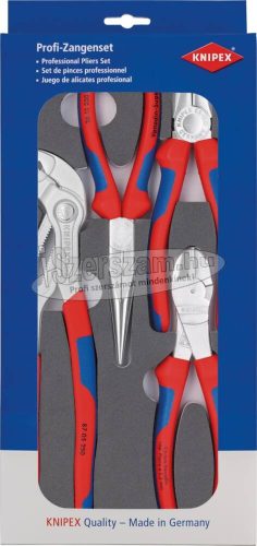 KNIPEX Fogó készlet 4 részes 0305180, 2615200, 7405180, 8705250 MODUL 00 20 01 V17