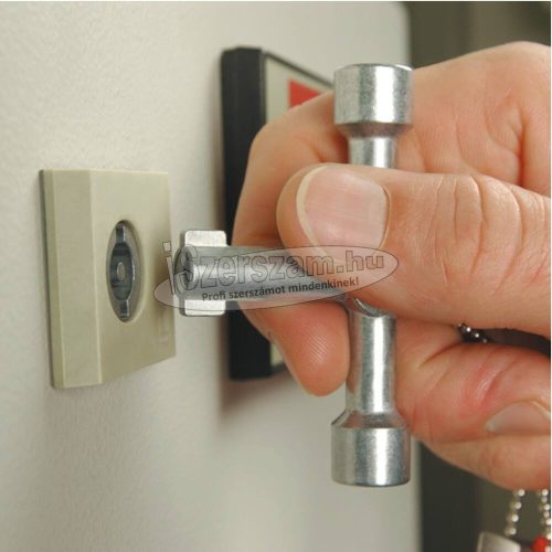 KNIPEX Kapcsolószekrény kulcs, 4 ágú 0011 03 001103