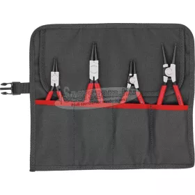   KNIPEX Seegergyűrű fogó készlet K-B/E 4 részes J1-2/A1-A2, 10-25/19-60mm 0019 56 V01