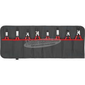   KNIPEX Seegergyűrű fogó készlet K-B/E-H 8 részes J1-2-J11-21/A1-2-A11-21, 10-25/19-60mm 0019 58 V01