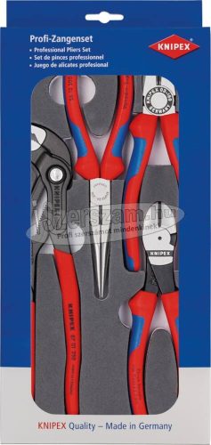 KNIPEX Fogó készlet 4 részes 0302, 2612, 7402, 8701 MODUL 0020 01 V15