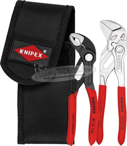 KNIPEX Fogó készlet 2 részes 8603150+8701125 övtáskában 0020 72 V01